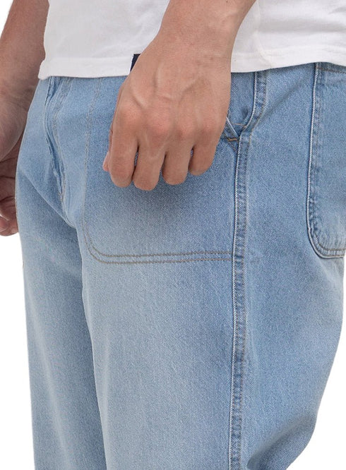 Blue 1 D49 - Jeans Wide Leg Pant - Khotwh