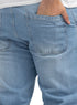 Blue 1 D49-Jeans Wide Leg Pant - Khotwh