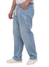 Blue 1 D50 - Jeans Wide Leg Pant - Khotwh
