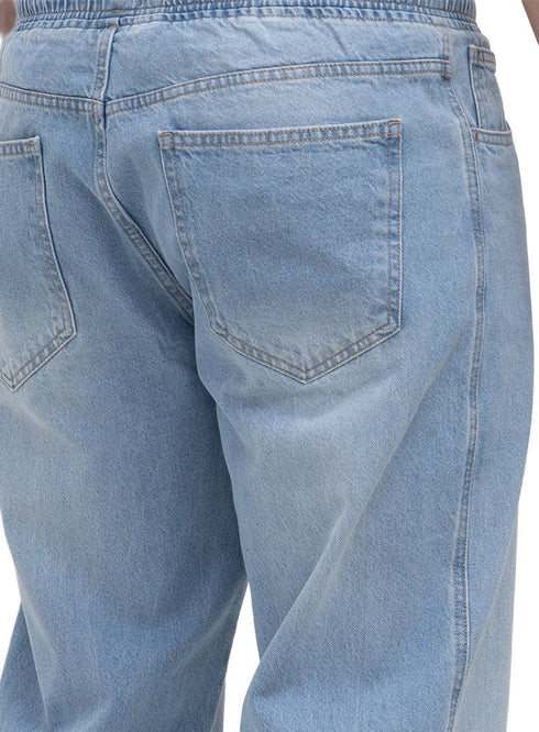 Blue 1 D50 - Jeans Wide Leg Pant - Khotwh