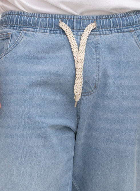 Blue 1 D50 - Jeans Wide Leg Pant - Khotwh