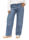 Blue 1 Jeans Wide Leg Pant - Khotwh