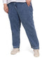 Blue 1 Plus Size - Momfit Jeans - Khotwh