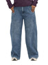 Blue 1 Side Cut Straight jeans - Khotwh