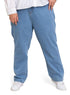 Blue 12 Plus Size - Momfit Jeans - Khotwh