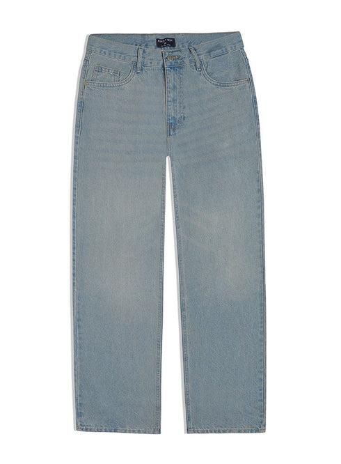 Blue 2 D48 - Jeans Wide Leg Pant - Khotwh