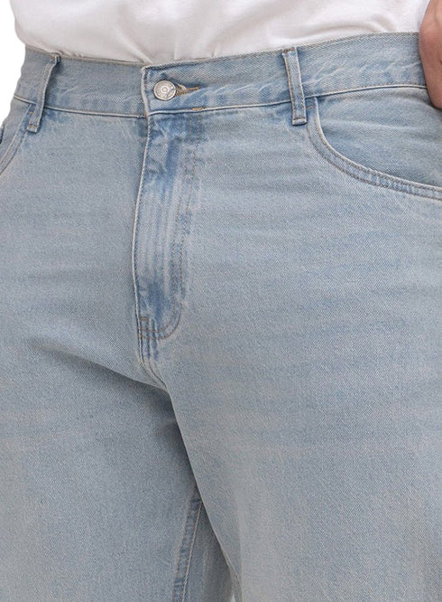 Blue 2 D48 - Jeans Wide Leg Pant - Khotwh