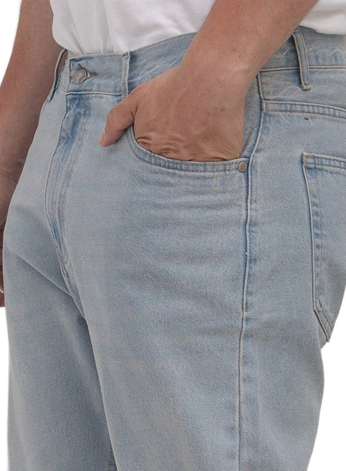 Blue 2 D48 - Jeans Wide Leg Pant - Khotwh