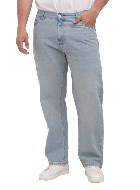 Blue 2 D48 - Jeans Wide Leg Pant - Khotwh