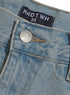 Blue 2 D48 - Jeans Wide Leg Pant - Khotwh