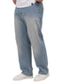 Blue 2 D49 - Jeans Wide Leg Pant - Khotwh
