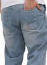 Blue 2 D49 - Jeans Wide Leg Pant - Khotwh
