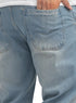 Blue 2 D49-Jeans Wide Leg Pant - Khotwh