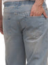 Blue 2 D50 - Jeans Wide Leg Pant - Khotwh