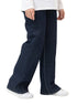 Blue 2 Design 2674 Jeans Wide Leg Pants - Khotwh
