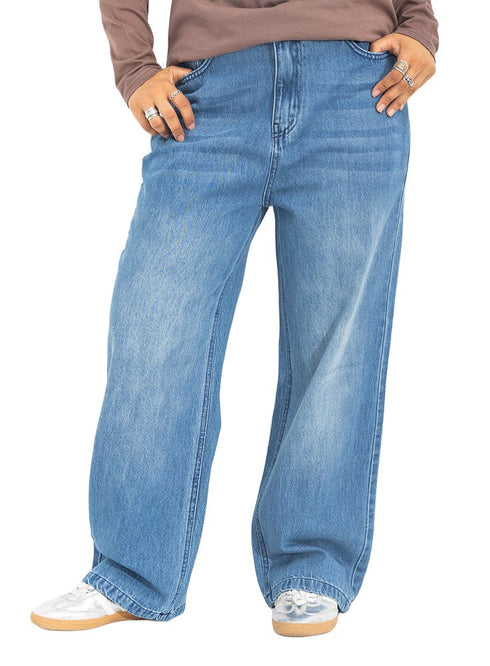 Blue 2 Jeans Wide Leg Pant - Khotwh