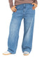 Blue 2 Jeans Wide Leg Pant - Khotwh