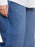 Blue 2 Side Cut Straight jeans - Khotwh