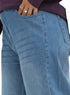 Blue 2 Side Cut Straight jeans - Khotwh
