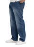 Blue 3 D49-Jeans Wide Leg Pant - Khotwh