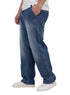 Blue 3 D49 - Jeans Wide Leg Pant - Khotwh