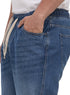 Blue 3 D50 - Jeans Wide Leg Pant - Khotwh