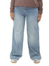 Blue 3 Design 2674 Jeans Wide Leg Pants - Khotwh