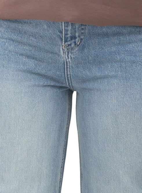 Blue 3 Design 2674 Jeans Wide Leg Pants - Khotwh