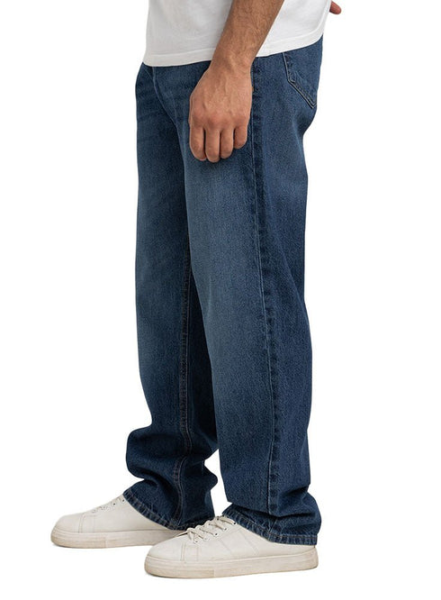 Blue 4 D48 - Jeans Wide Leg Pant - Khotwh
