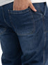 Blue 4 D49-Jeans Wide Leg Pant - Khotwh
