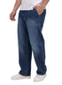 Blue 4 D49 - Jeans Wide Leg Pant - Khotwh