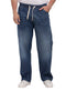 Blue 4 D50 - Jeans Wide Leg Pant - Khotwh