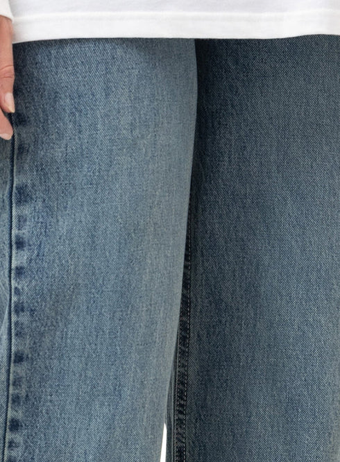 Blue 4 Design 2674 Jeans Wide Leg Pants - Khotwh