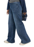 Blue 5 Side Cut Straight jeans - Khotwh