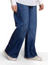 Blue 5 Side Cut Straight jeans - Khotwh