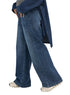 Blue 5 Side Cut Straight jeans - Khotwh