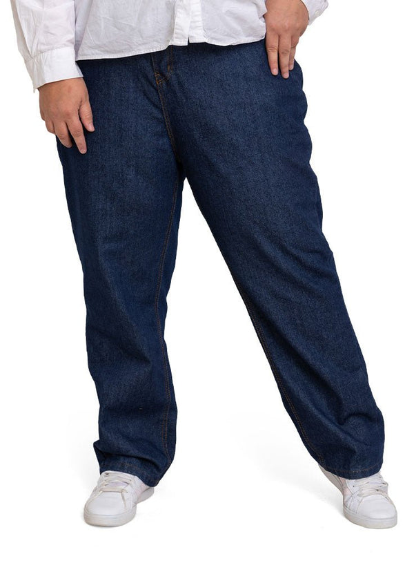Blue 7 Plus Size - Momfit Jeans - Khotwh