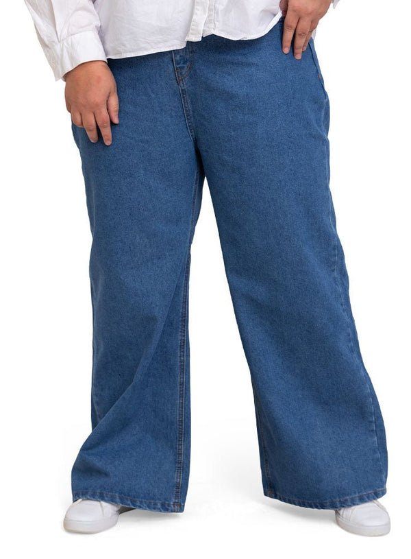 Blue 7 Plus Size - Wide Jeans - Khotwh