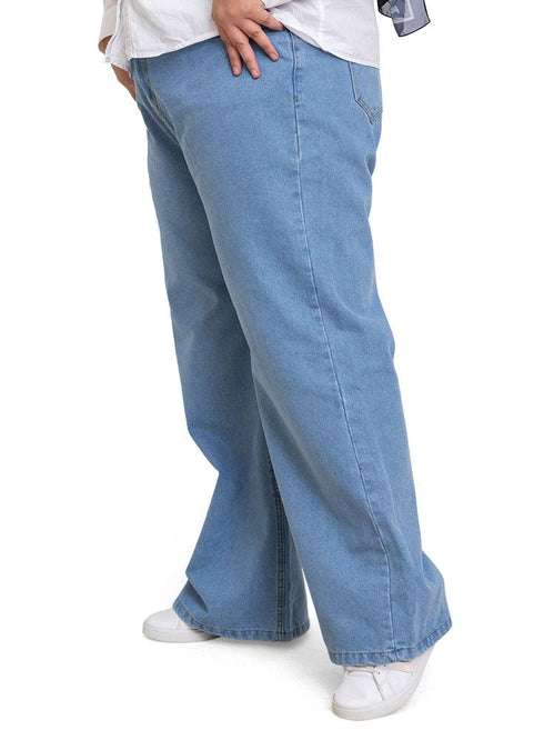 Blue 9 Plus Size - Wide Jeans - Khotwh