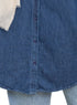 Blue Button - Back Denim Shirt - Khotwh
