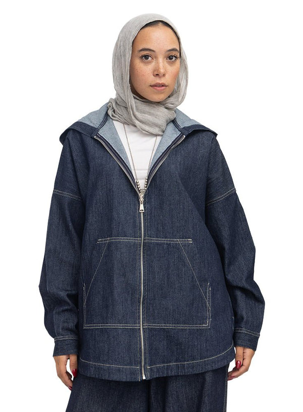 Blue Denim Cur.Shirt - Khotwh
