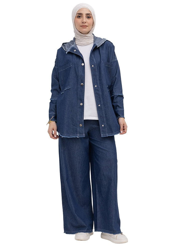 Blue - Design 6328 Jeans Pants - Khotwh