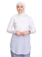 Blue Heron Half Striped Long - Sleeve - Khotwh