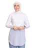 Blue Heron Half Striped Long - Sleeve - Khotwh
