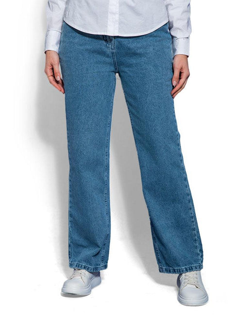 Blue Ice Wide - Jeans - Khotwh