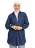 Blue Long Jeans Shirt - Khotwh