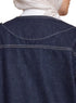 Blue Round Jacket Jeans - Khotwh