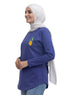 Blueberry-Design 3 Printed Long-Sleeve - Khotwh