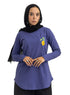 Blueberry-Design 3 Printed Long-Sleeve - Khotwh