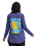 Blueberry-Design 3 Printed Long-Sleeve - Khotwh